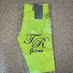 Brand New Lime Green Jeans